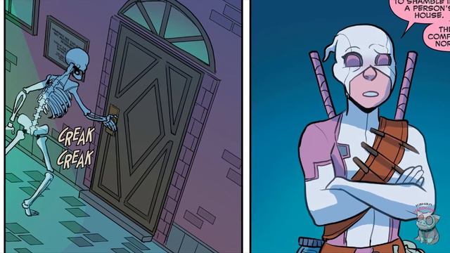 ГВЕНПУЛ против ВАМПИРА! (the UNBELIEVABLE GWENPOOL №11)