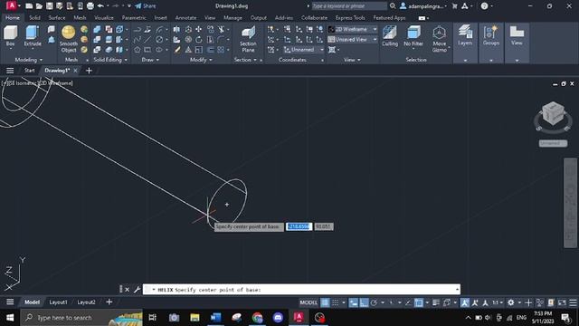 Assesment 2(ADAM ABDURRAHMAN DFI2307002) 3D AUTOCAD смотреть онлайн