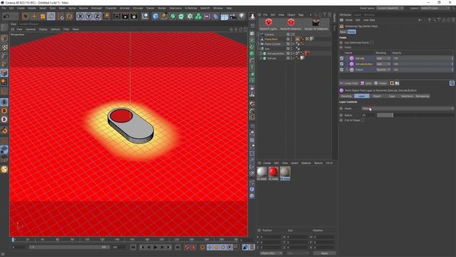 89 Видеоурок по Cinema 4D: Использование Vertex Map для создания следов (Redshift) смотреть онлайн
