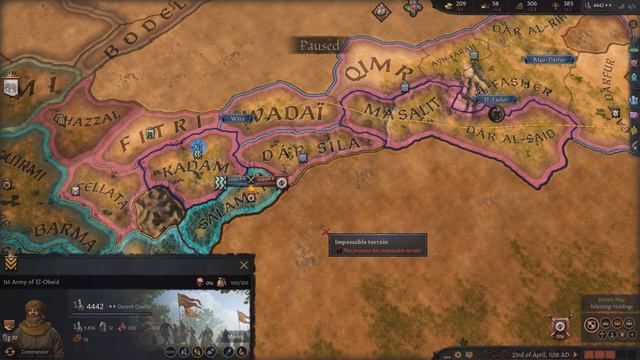 Crusader Kings 3 - Let's Play - Kingdom of Kush - Ep. 16 (The Birth Of Kush) смотреть онлайн