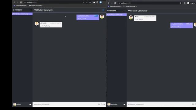 #Test SignalR Chat Application смотреть онлайн