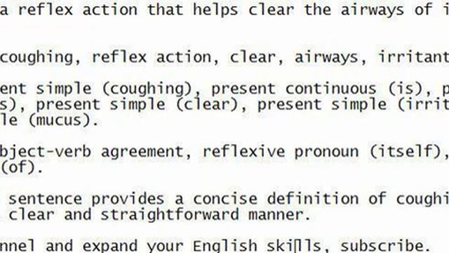 Coughing is a reflex action that helps clear the airways of irritants or mucus. смотреть онлайн