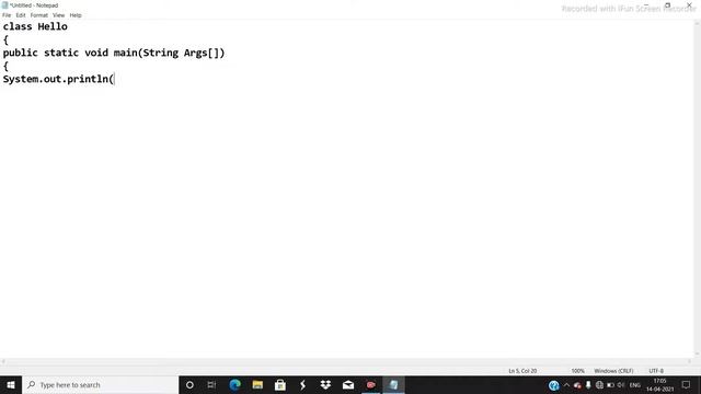 Java first program | Helloworld.java | Easy way to learn java | Tutorial 1 смотреть онлайн