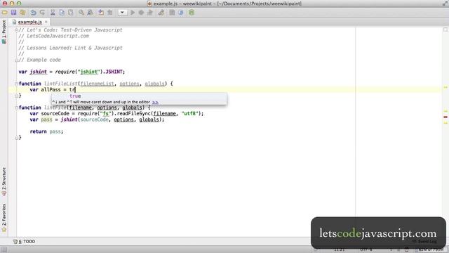 Lessons Learned: Lint & Javascript смотреть онлайн