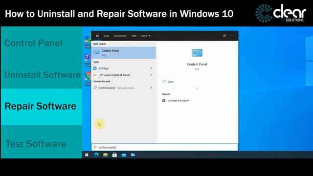 How to Repair and Uninstall Software in Windows 10 смотреть онлайн