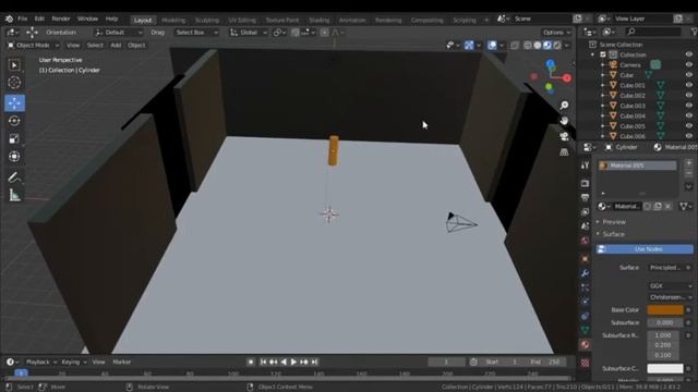 How to make a FNAF office in blender TUTORIAL смотреть онлайн