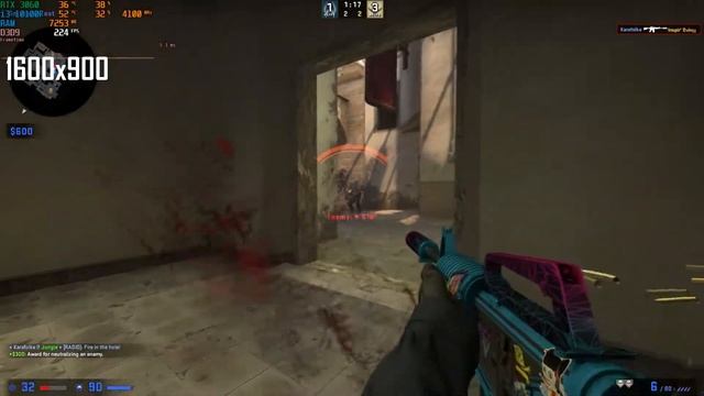 [CS:GO HIGH 16:9] RTX 3060 + i3-10100F смотреть онлайн