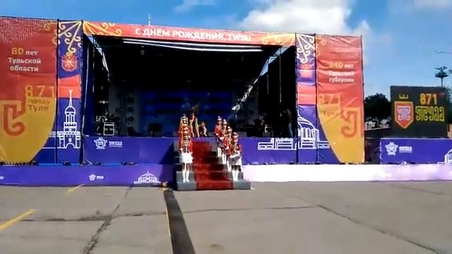 День города 2017! Художественная гимнастика школа ,,Триумф" смотреть онлайн