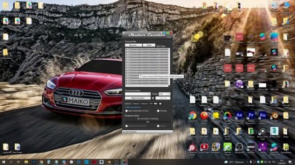 Как объединить картинки в видео: Shutter Encoder