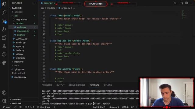 LIVE CODING DEFI App #14 Django models creation смотреть онлайн