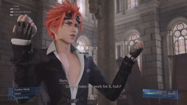 Final Fantasy VII Remake Intergrade: Reno vs Cloud PS5 Performance Mode 4K смотреть онлайн