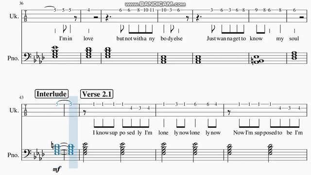 Billie Eilish - " My Future " Ukulele Tabs Easy Notes Score Free Sheet Music Beginner смотреть онлайн