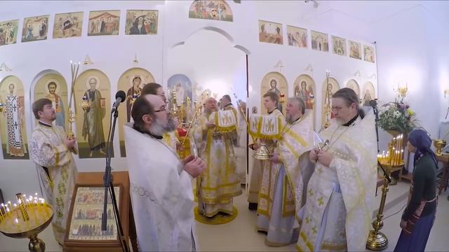 Великое освящение Михаило-Архангельского храма в Павлодаре смотреть онлайн