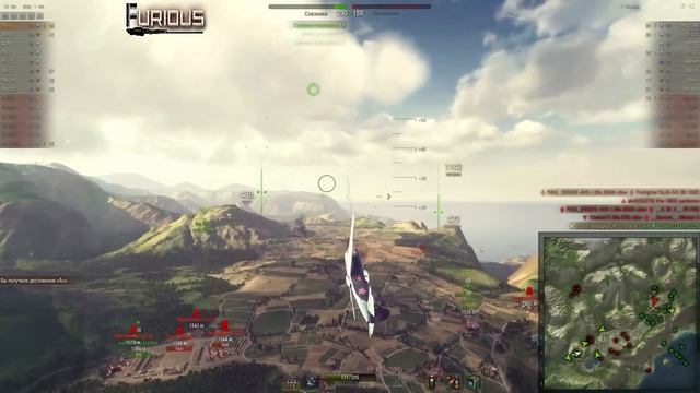 World of Warplanes: Самый лучший бой смотреть онлайн