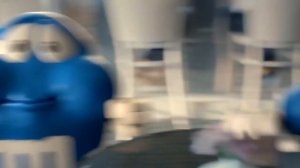 Asymmetric VFX Studio. Реклама «M&M’s». Синий. Красный.