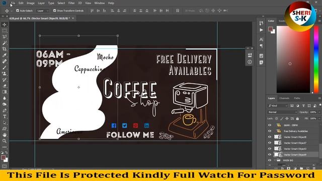 22 Best Coffee Web Ads Templates Bundle In PSD Files |English| |Photoshop Tutorial| смотреть онлайн