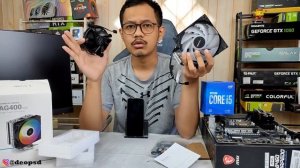 Review Deepcool AG400 LED CPU Cooler RGB & Dingin