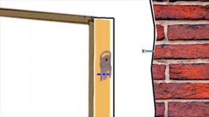 Новая технология скрытого монтажа двери с помощью монтажного набора комплекта