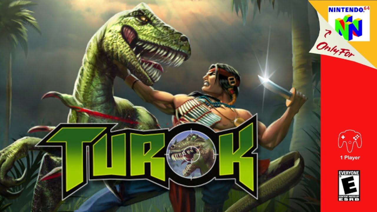 Turok Dinosaur Hunter - Прохождение Часть 1 (N64) 18+