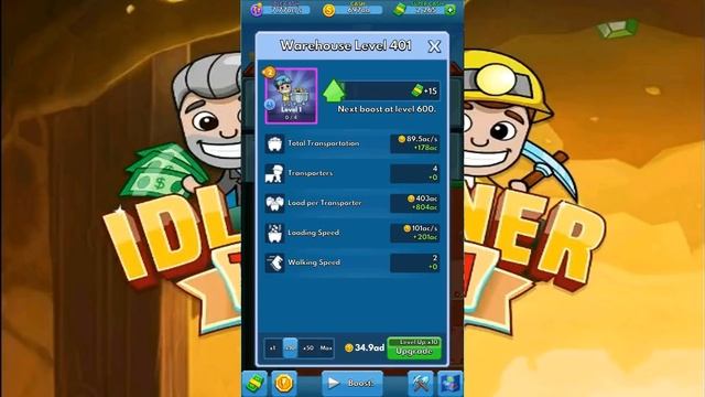 Idle Miner Tycoon - 11 - "Saving for Diamonds" смотреть онлайн