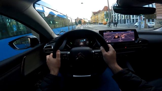 CITROEN C5 X Shine Pack (2023) - POV test drive (PURE DRIVING) смотреть онлайн