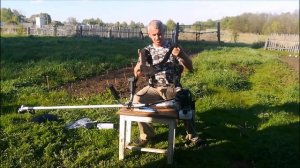 сборка нового тримера для эффективного расхода лески при покосе травы