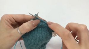 Как вязать пятку «Бумеранг» с клином подъёма