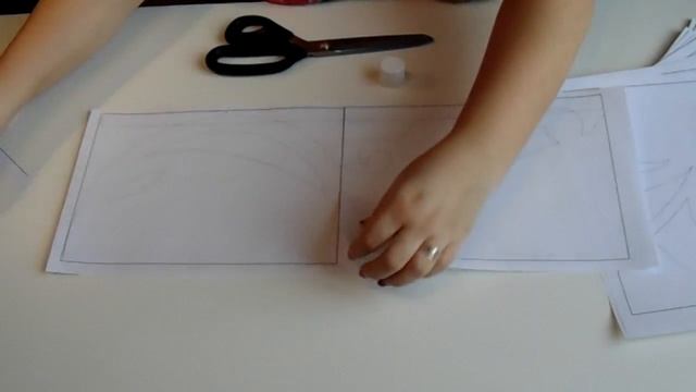 Готовим лекало для изготовления ажурного ламбрекена/Produce template for openwork pelmet. DIY смотреть онлайн
