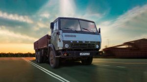 На трассу спустя 10 лет простоя! Дорожные приключения на старом Камазе.