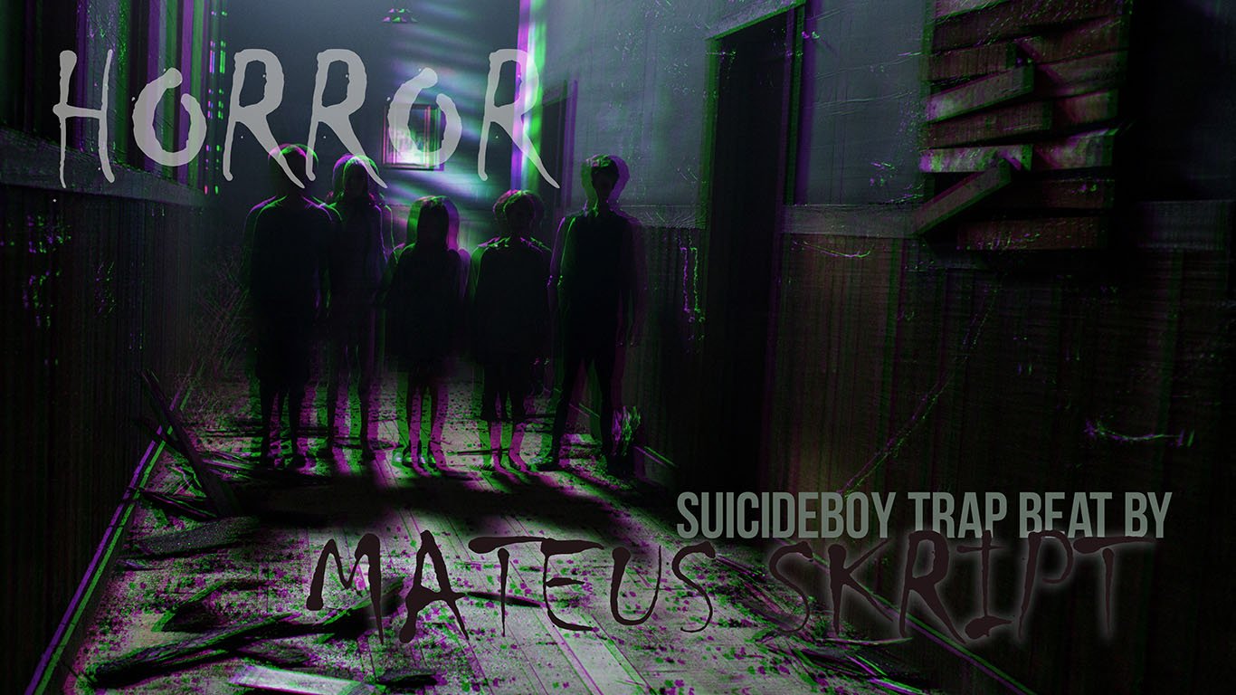 Trap бит в стиле $uicideboy$/Mateus Skript -Horror-130bpm/Instrumental 2022