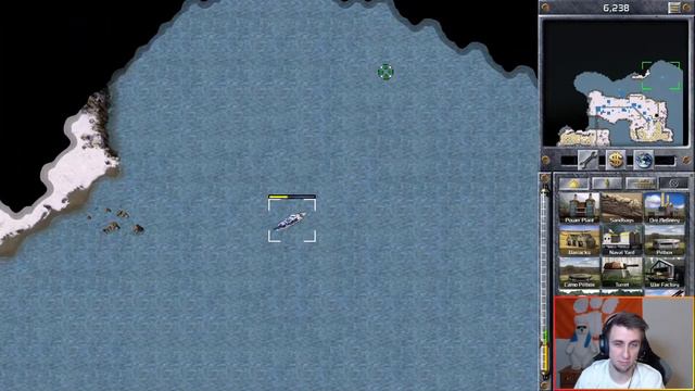 Command & Conquer Red Alert Remastered || Allied Mission 6b Hard