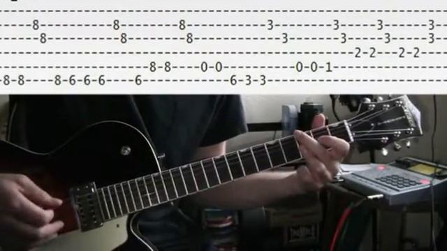 Radiohead Paranoid Android Guitar Lesson Chords & Tab Tutorial смотреть онлайн