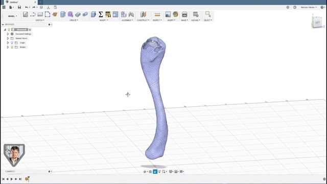 AUTODESK FUSION 360 подготовка MESH к дальнейшей работе смотреть онлайн