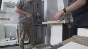 БЛОГ 55. Сборка и установка дешевой кухни с OZON.