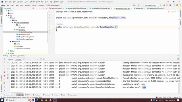 Spring Data MongoDB - 02 смотреть онлайн