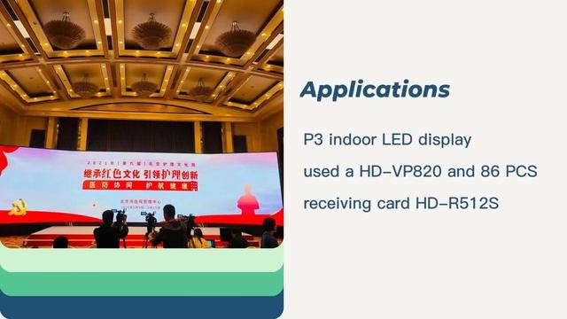 Applications Case of HD-VP820 Video Processor смотреть онлайн