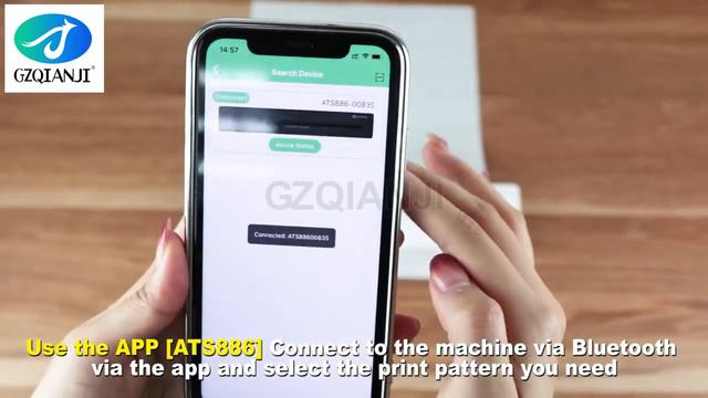 Wow !!! Tattoo Printer, use AST886 APP смотреть онлайн