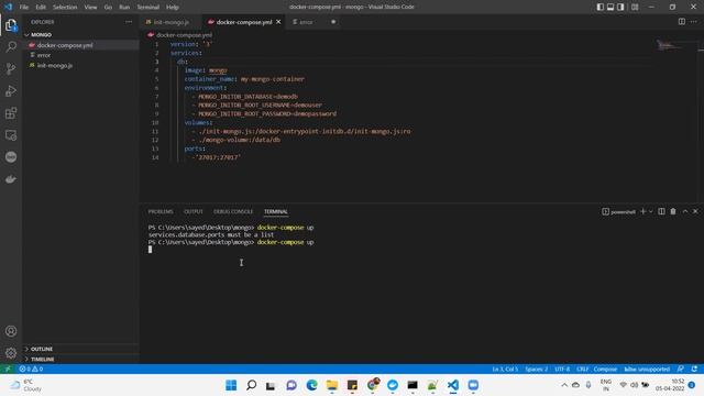 services database ports must be a list смотреть онлайн