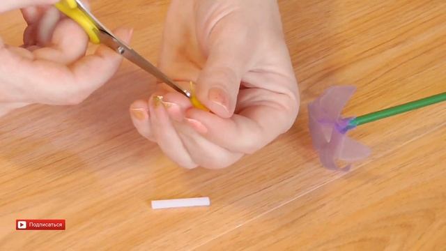 DIY. Нежная ЛИЛИЯ из коктейльных ТРУБОЧЕК своими руками смотреть онлайн