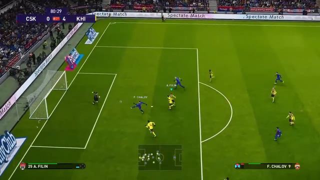 КАРЬЕРА ЗА ХИМКИ #!10 СЕНСАЦИЯ В МАТЧЕ С ЦСКА!!!! НОВАЯ СХЕМА!(PES2021) смотреть онлайн