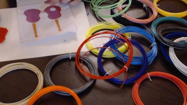 3d ручка рисуем очки и бас гитару смотреть онлайн