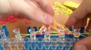 Браслет чешуя дракона на станке Rainbow loom