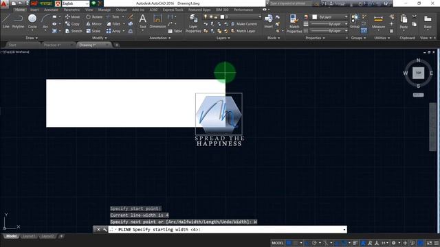 06 পলিলাইন দিয়ে কাজ করুন।। AutoCAD Polyline tools ।।AUTOCAD 2D, Part-06 । Bangla tutorial by Mohans смотреть онлайн
