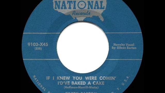 1950 HITS ARCHIVE: If I Knew You Were Comin’ I’d’ve Baked A Cake - Eileen Barton (a #1 record) смотреть онлайн