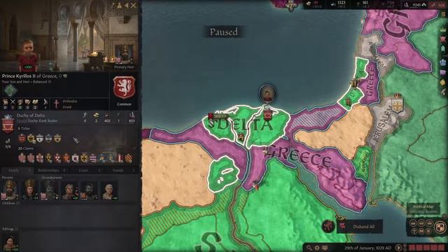 Crusader Kings 3 - "Let's Play" | Count of Messenia | Episode 45 ["Nice"] смотреть онлайн