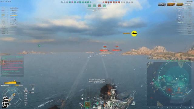 World of Warships Yorck Yorckscher Marsch clip смотреть онлайн