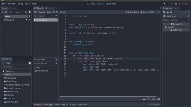 How to Make a 3D Hexagon Grid in Godot (Tutorial) смотреть онлайн