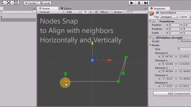 Polyline Editor/2D Rope Editor Controls смотреть онлайн
