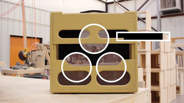 NARROW PANEL TWEED BANDMASTER® STYLE GUITAR AMPLIFIER COMBO SPEAKER CABINET смотреть онлайн