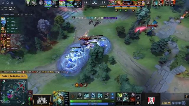 ?ПАНДЫ ОТКРЫВАЮТ ИГРОВОЙ ДЕНЬ НА СЦЕНЕ ТУРНИРА! | 9 PANDAS vs OG Riyadh Masters 2023 смотреть онлайн